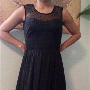 Black Satin Guess Dress